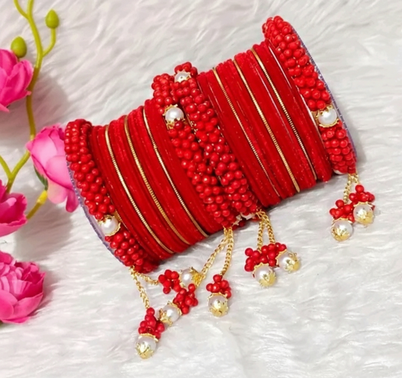 Feminine Glittering Bracelet & Bangles