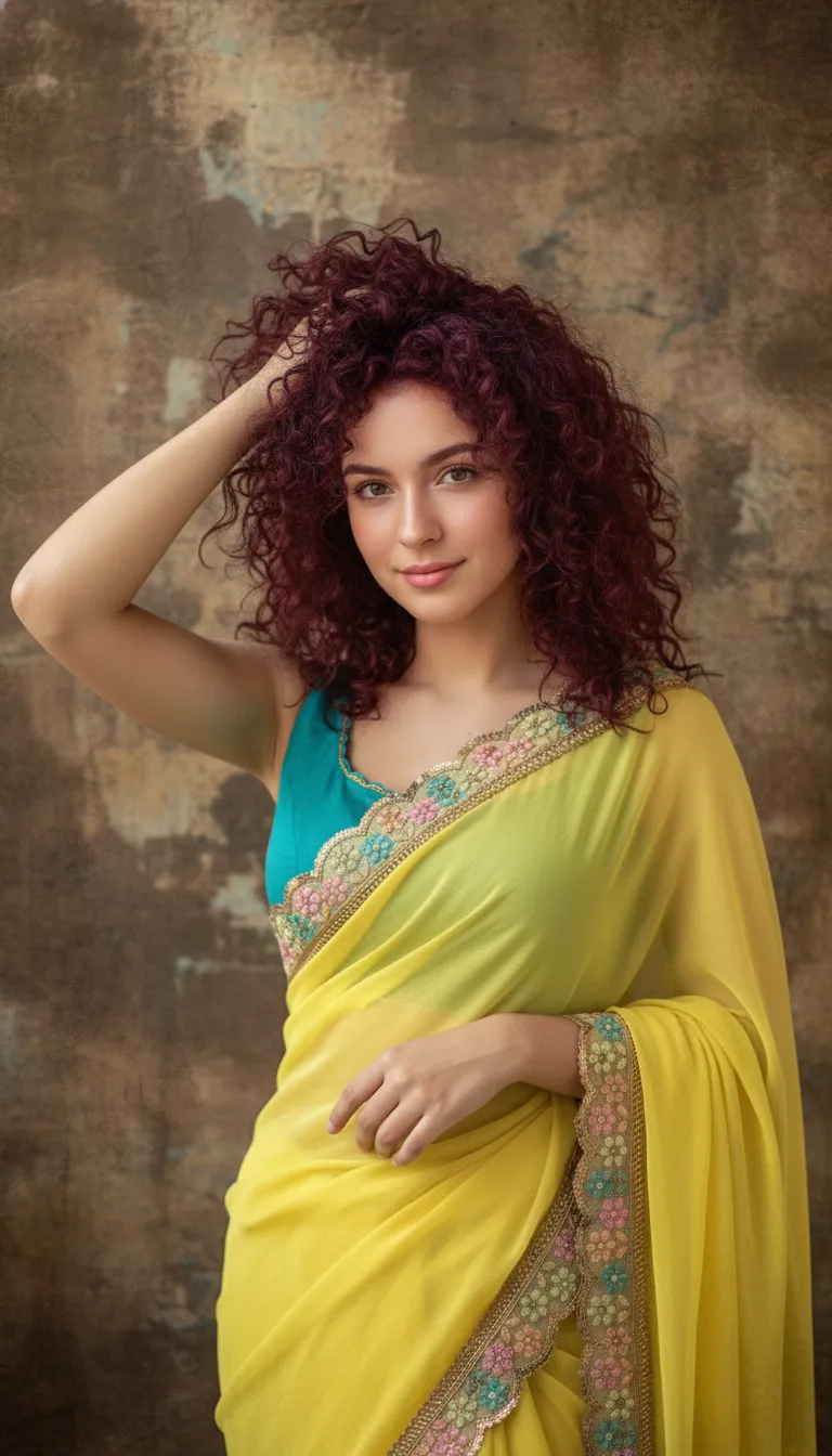 Stylish Bandhani & Bandhej Saree for Women | Soft Pure Georgette Partywear & Festive Saree | Chiffon Foil Saree for Haldi, Mehndi & Special Occasions